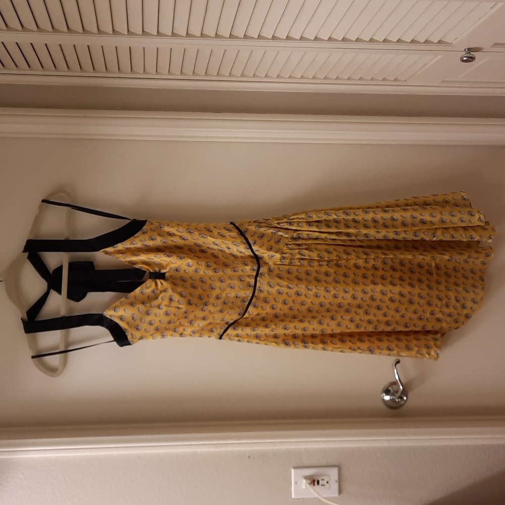 Milly of New York Vintage Luggage Halter Dress